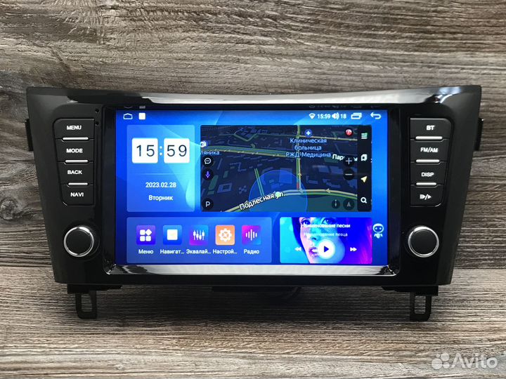 Магнитола Nissan X-Trail T32 2/32GB 8 ядер, 4G мод