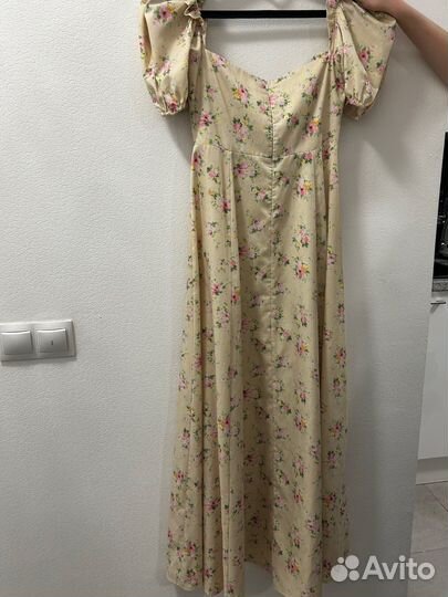 Платье макси летнее