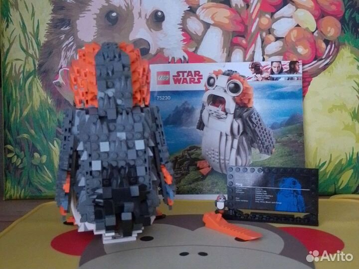 Конструктор Lego star wars 75230 Порг 19 см