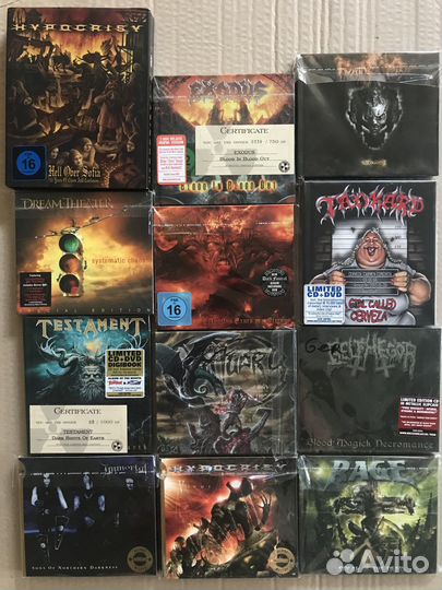 Лицензионные диски металл