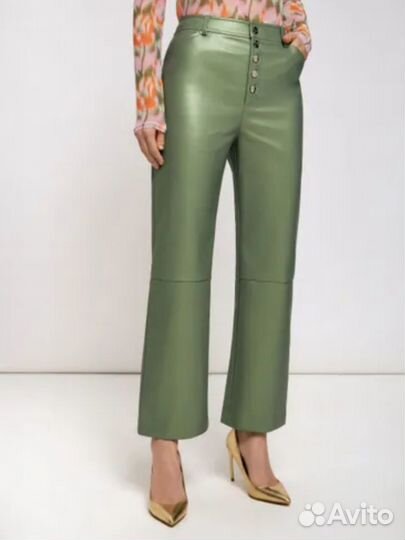 Брюки кожаные женские 42-44 размер новые