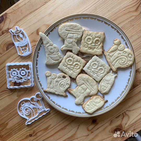 Формы для печенья Sponge Bob