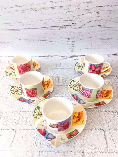 Кофейная пара набор 6 шт