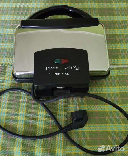 Электрическая сендвечница бутербродница tefal