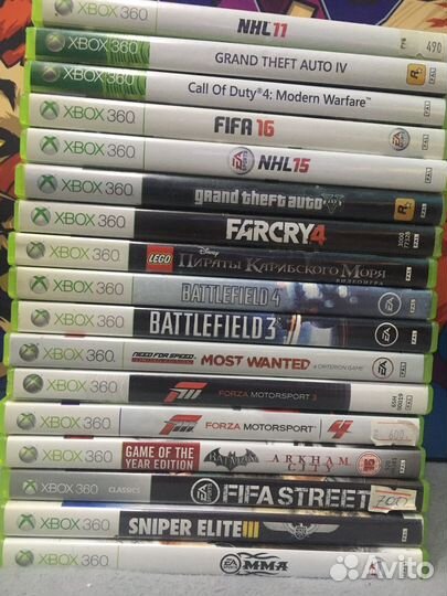 Игры на xbox 360