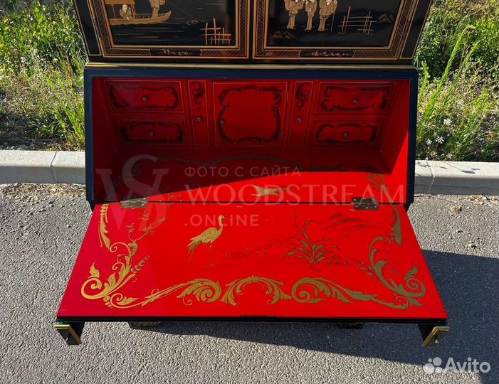 Шкаф. Секретер. Шинуазри. Антиквариат