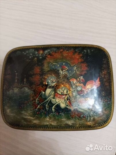 Шкатулка. Палех