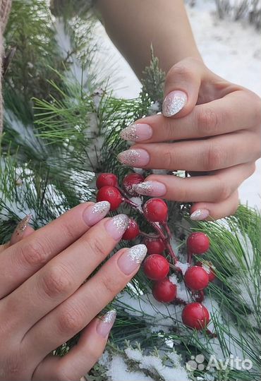 Маникюр, наращивание, модели