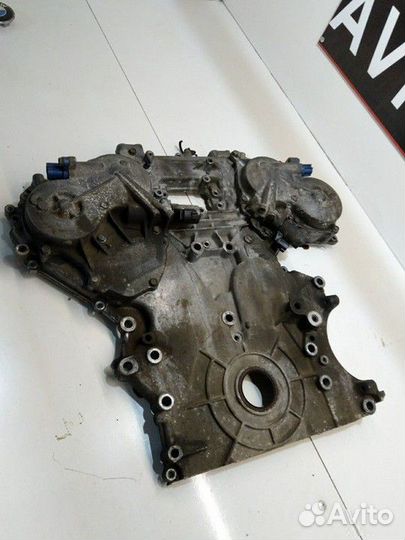 Крышка двигателя (грм) передняя (Infiniti G)