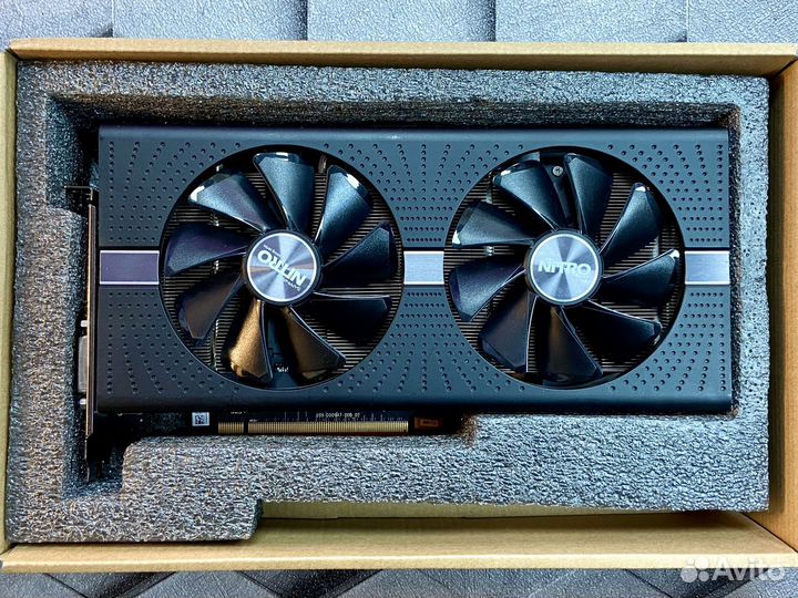 Видеокарта sapphire nitro+ Radeon RX 580 8GB gddr5