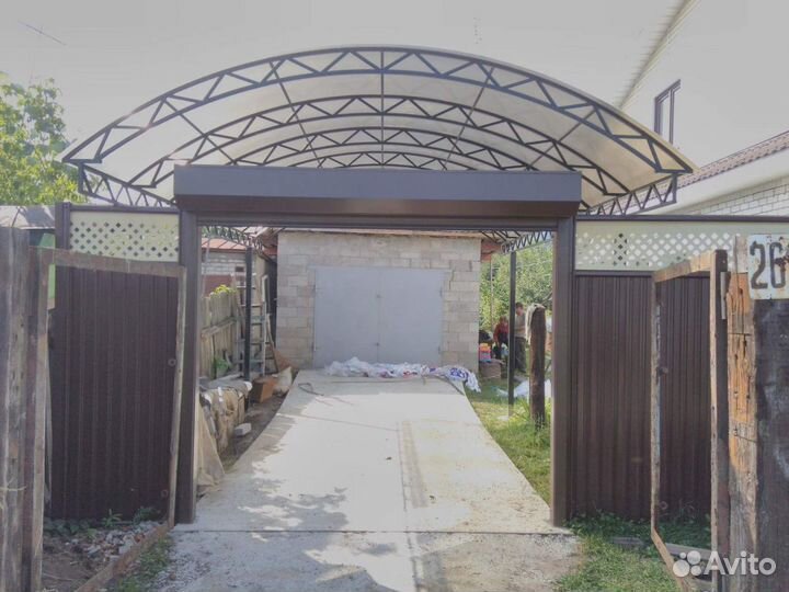 Комплект ферм для навеса