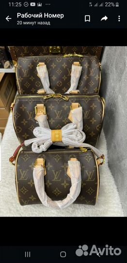 Louis vuitton speedy женская сумка