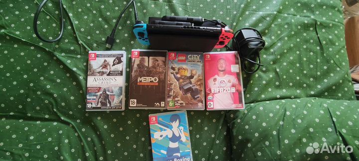 Nintendo switch + игры