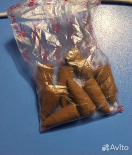 Благовония пули(конусы, стелющийся дым)