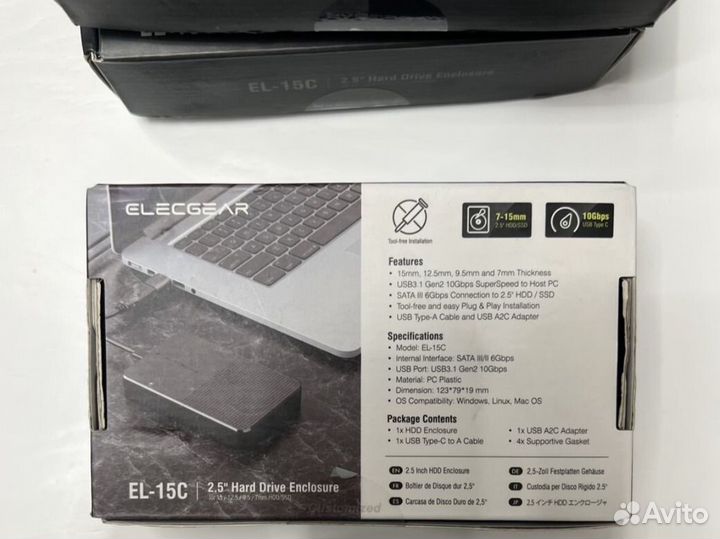 Корпус для жесткого диска новый