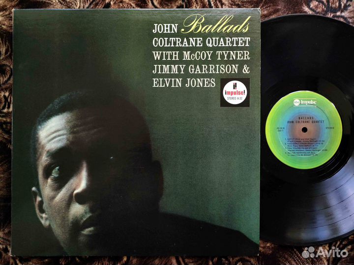 John Coltrane Quartet – Ballads – Impulse US 1976