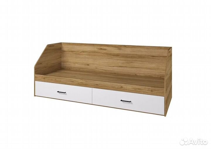 Кровать односпальная с выдвижными ящиками