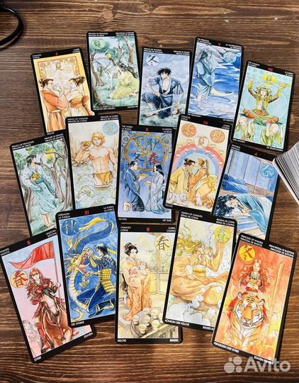 Карты Манга Таро, оригинальное издание Скарабео
