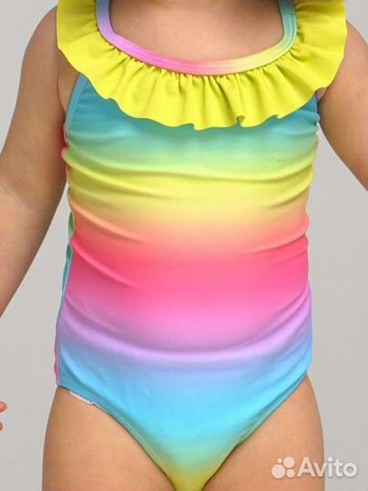 Купальник слитный для девочки 92р
