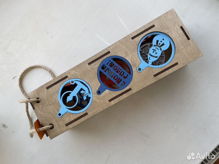 Подарочная упаковка для бутылки