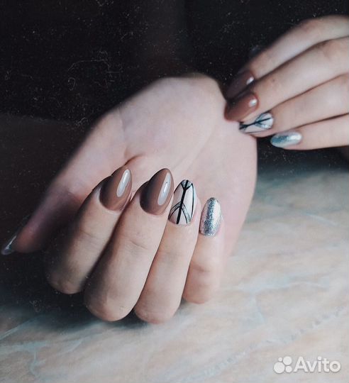 Маникюр гель-лаком