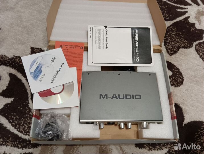 Внешняя звуковая карта m audio