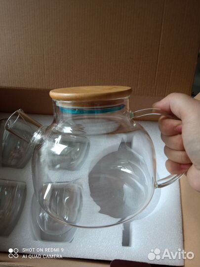 Набор Чайник и стаканы