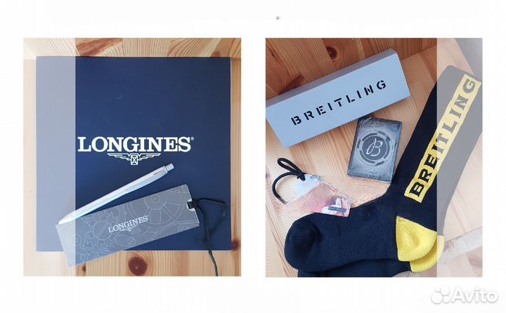 Аксессуары Breitling, Longines новые