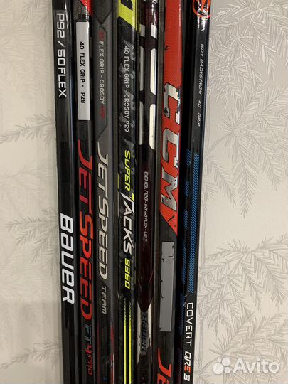 Клюшки хоккейные JR и yth