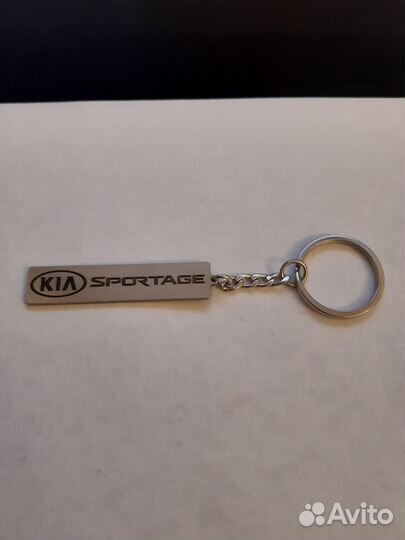 Стальной брелок с номером вашего автомобиля