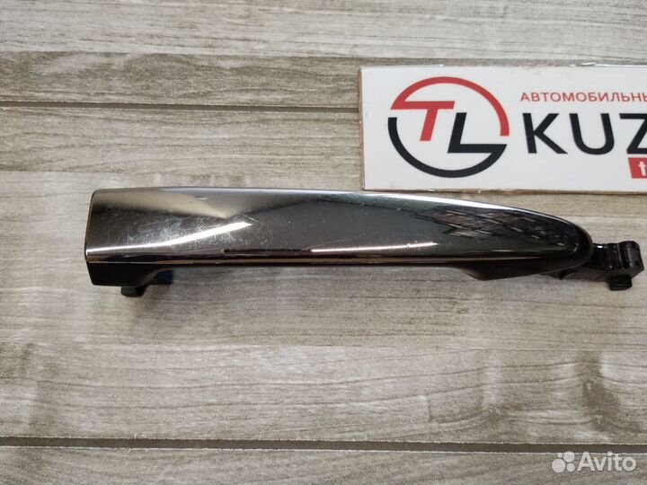 Ручка задней двери Тойота Хайлендер бордовая 10-13