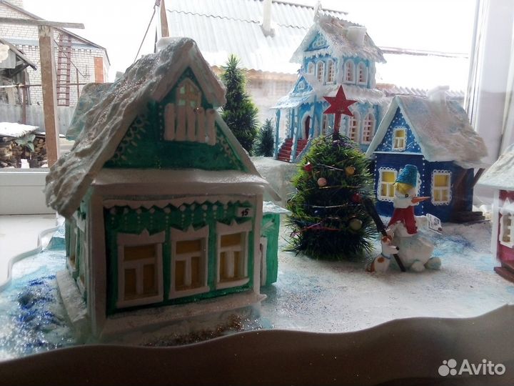 Новогодняя поделка в детский сад и школу