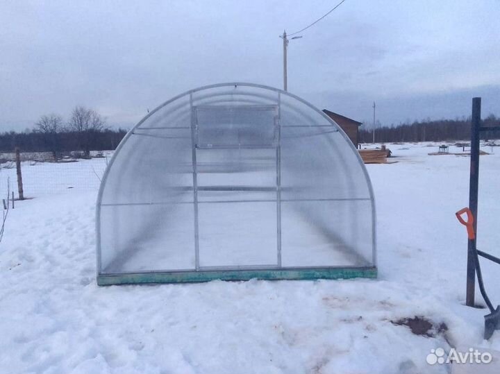 Теплица 3 на 4 из поликарбоната