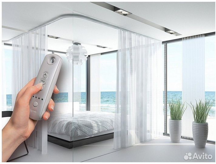 Моторизированные карнизы