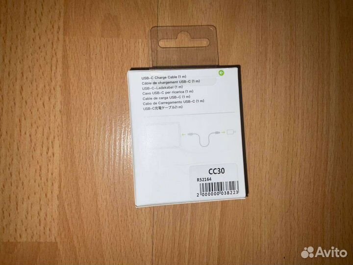 Кабель usb type c apple 60W