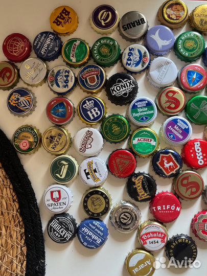 Коллекция пивных крышек
