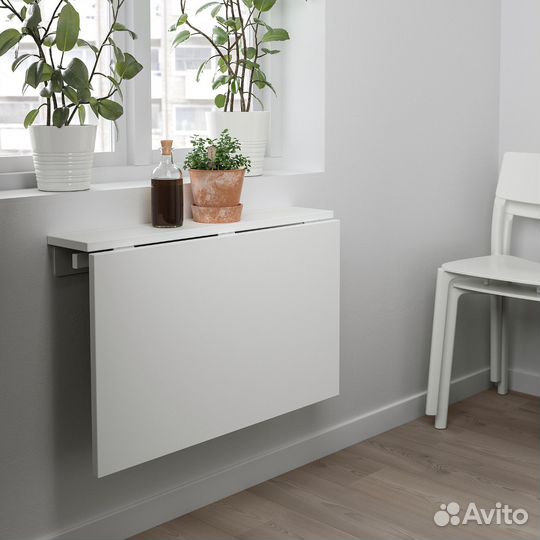Стол IKEA norberg откидной
