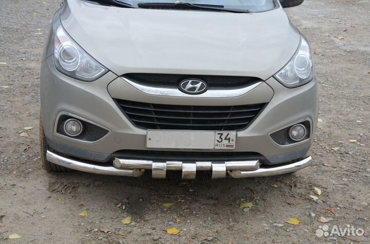 Защита переднего бампера Hyundai IX 35 G