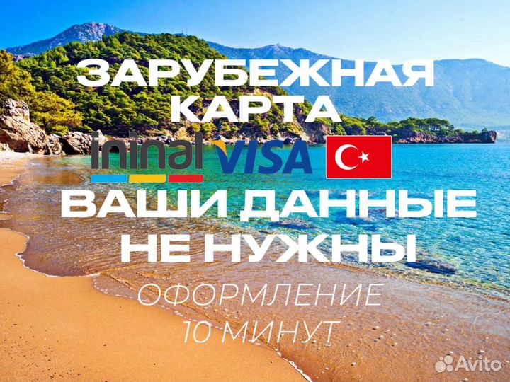 Зарубежная карта Турции Ininal