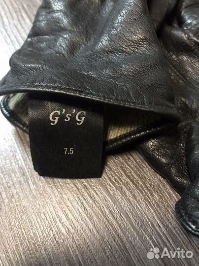 Перчатки женские кожаные 7.5