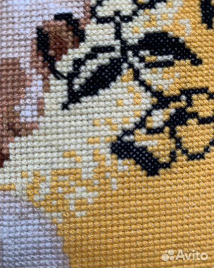 Картина крестиком готовая работа