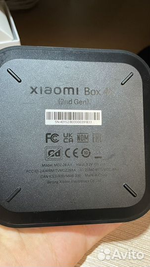 Приставка Xiaomi Mi TV Box S 4K (2nd Gen)