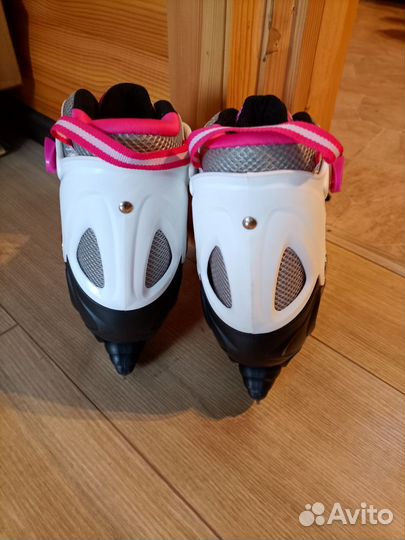 Коньки детские раздвижные, 35-38 р-р