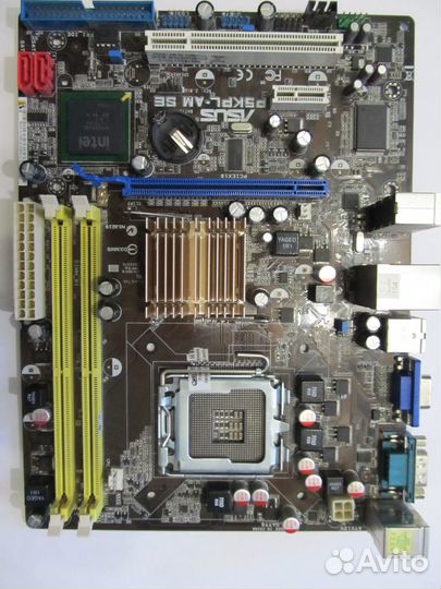 Неисправная системная плата S775