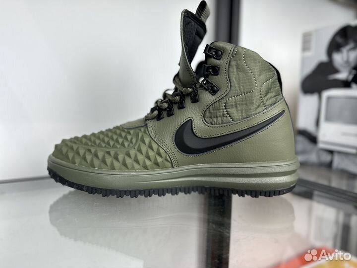 Nike Lunar Force 1 Duckboot 17 зеленые