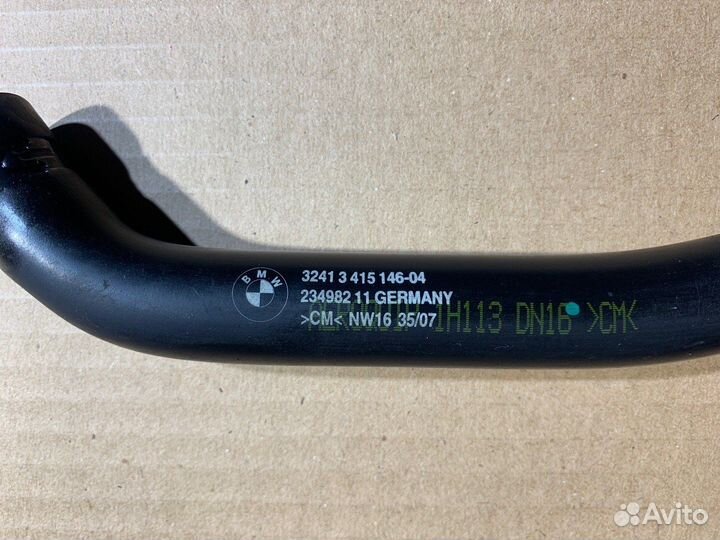 Патрубок системы охлаждения Bmw X3 E83 LCI N52B30