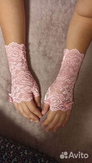 Перчатки митенки