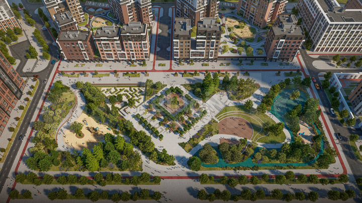 2-к. квартира, 54,7 м², 21/29 эт.