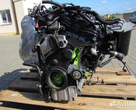 Двигатель Skoda Kodiaq 2017 DFH 2.0 дизель