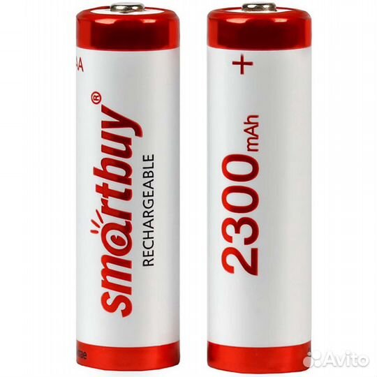 Аккумулятор smartbuy AA, 2300 mA*h, Ni-MH, 53979